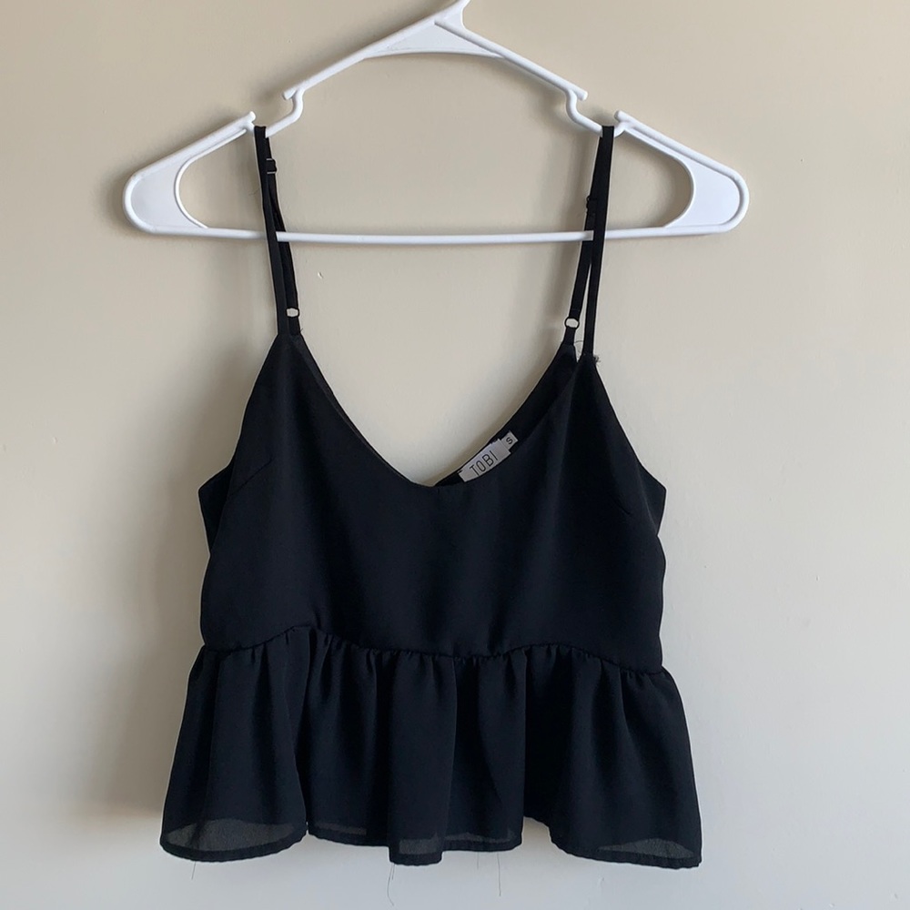 Tobi peplum top